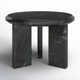 Bryce Nesting Coffee Table- Small-Creamy Taupe Marble Solid