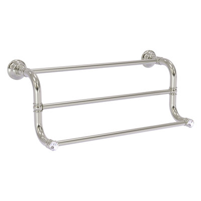 Carolina Crystal 18'' 3 Towel Bar