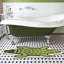 Tapis de bain crocodile pour salle de bain, tapis de bain mignons pour animaux Tapis antidérapant en forme de peau d'alligator