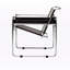 Fauteuil Senora avec similicuir au fini brun, H 29,92 po x l 28,35 po x P 31,1 po-1768581391