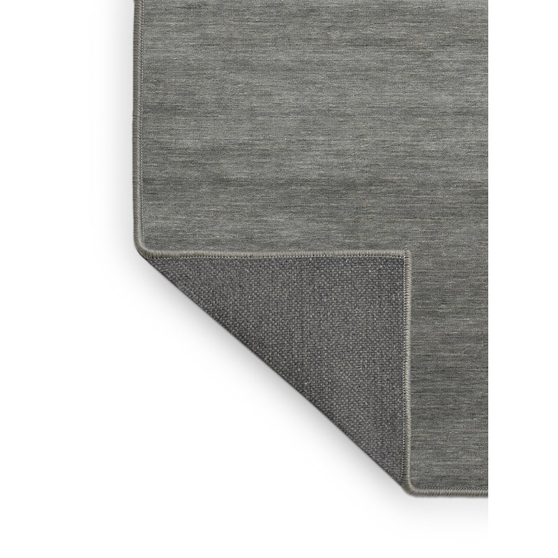 Tapis noir/gris zone contemporaine, Rectangle 5 pi x 7 pi