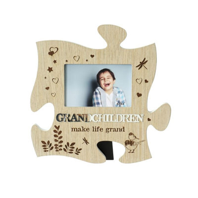 Cadre photo en placage de bois