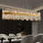 Dimmable Rectangle K9 Crystal Ceiling Light Modern Chandeliers-13959771