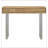 Harmony Natural and Silver 2-Drawer Console Table