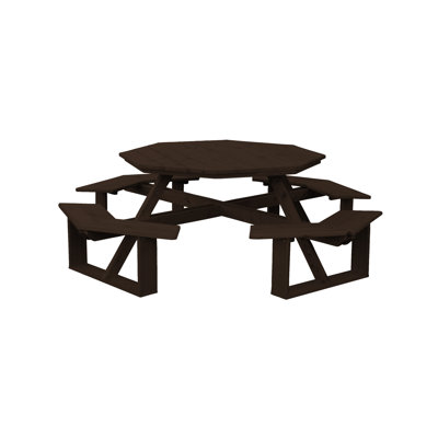 8 - Person Wood Patio Dining Set with