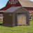 ShelterLogic 6 x 6 x 6 ft.  AG Run-In 3-in-1 Loafing Shed - Brown