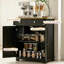 Buffets et vaisseliers compacts, armoire de rangement en bois, cuisine rustique