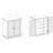 Contemporary Shoe Storage With Adjustable Shelf Layout And Design For Home Solid Wood -Colored Cabinet Shelves Space