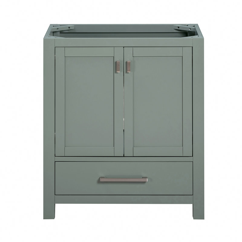Base de meuble-lavabo 30 po Souther seulement, Vert fumée
