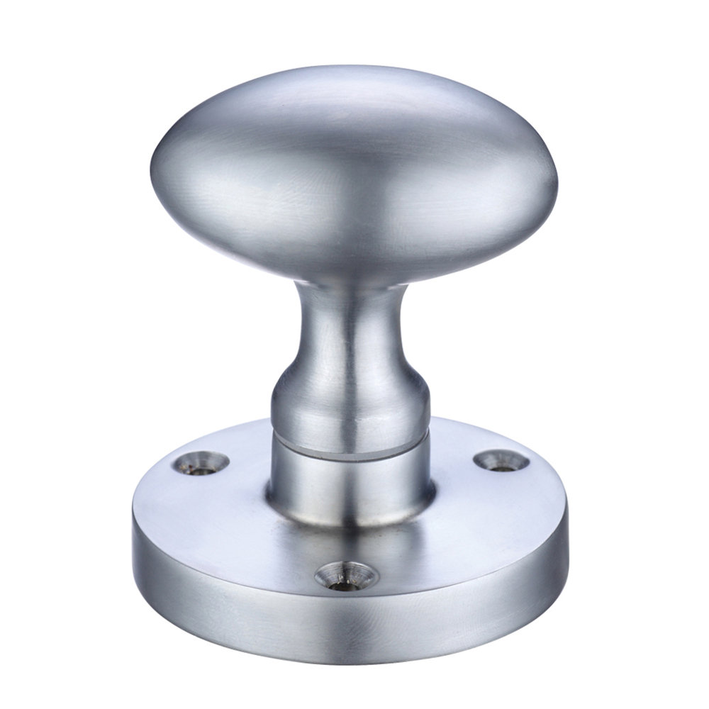 Hagberg Oval Mortice Knob 60.5Mm Rose Hagberg