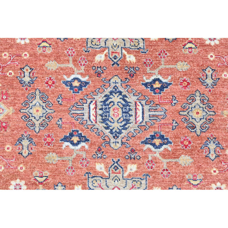 Oushak Collection, Transitional One-of-a-Kind Rectangle 8'1" X 9'8" Hand Knotted Area Rug