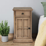 Antwin 13.99'' W Solid Wood Nightstand