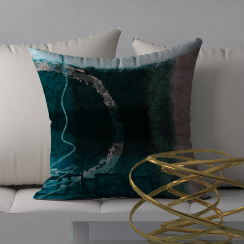 Housse de coussin carrée/insert, 18" x 18"
