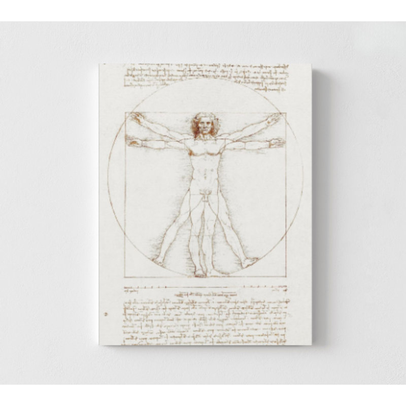 Affiche de Vitruvian, H 48 po x l 36 po, Ne s’applique pas, Impression sans cadre