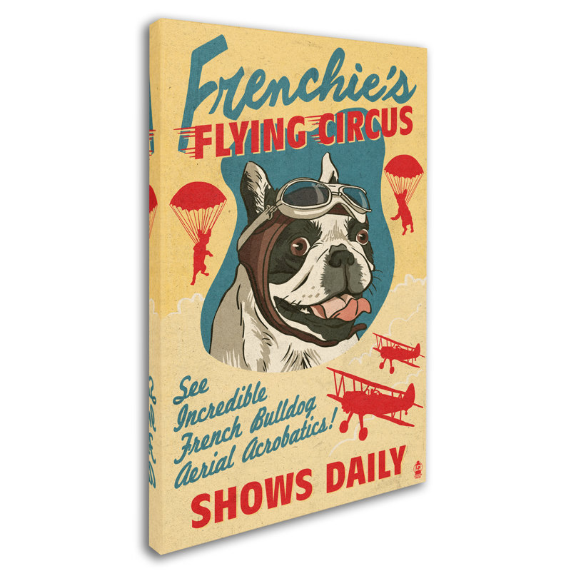 «Dogs 1» par Lantern Press - publicité sur toile, H 24 po x l 16 po x P 2 po