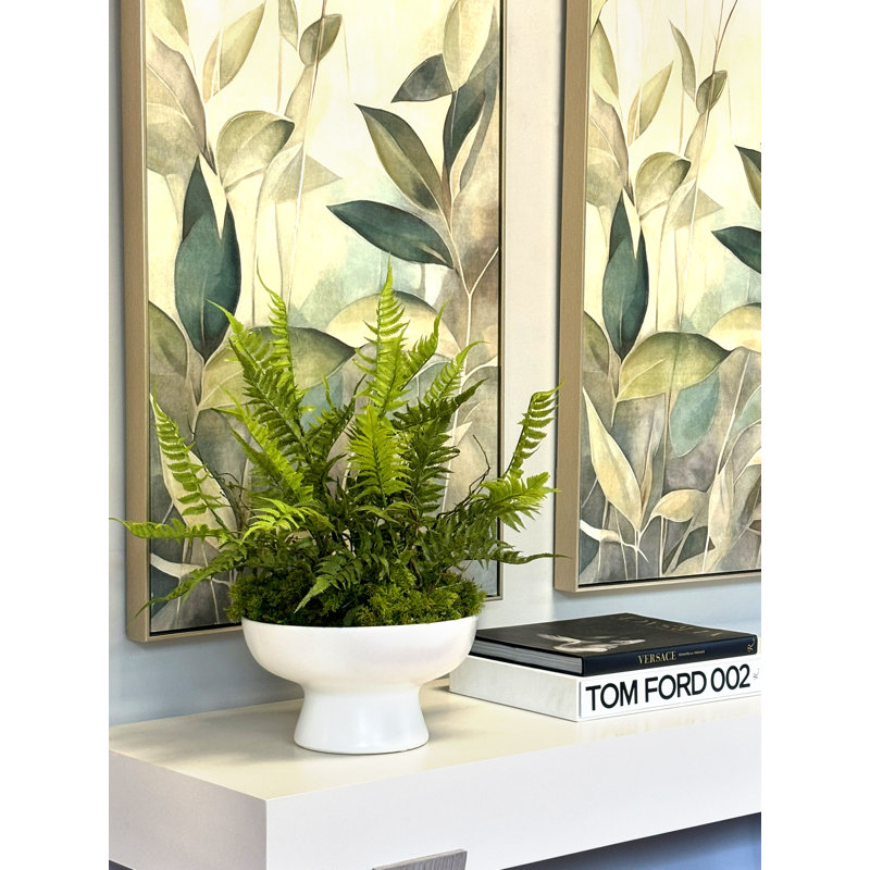 Mountain Fern and Moss Arrangement
