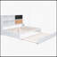 Lit de jour double avec rangement, tableau noir, tableau de liège, ports USB et lit gigogne simple-1327475563