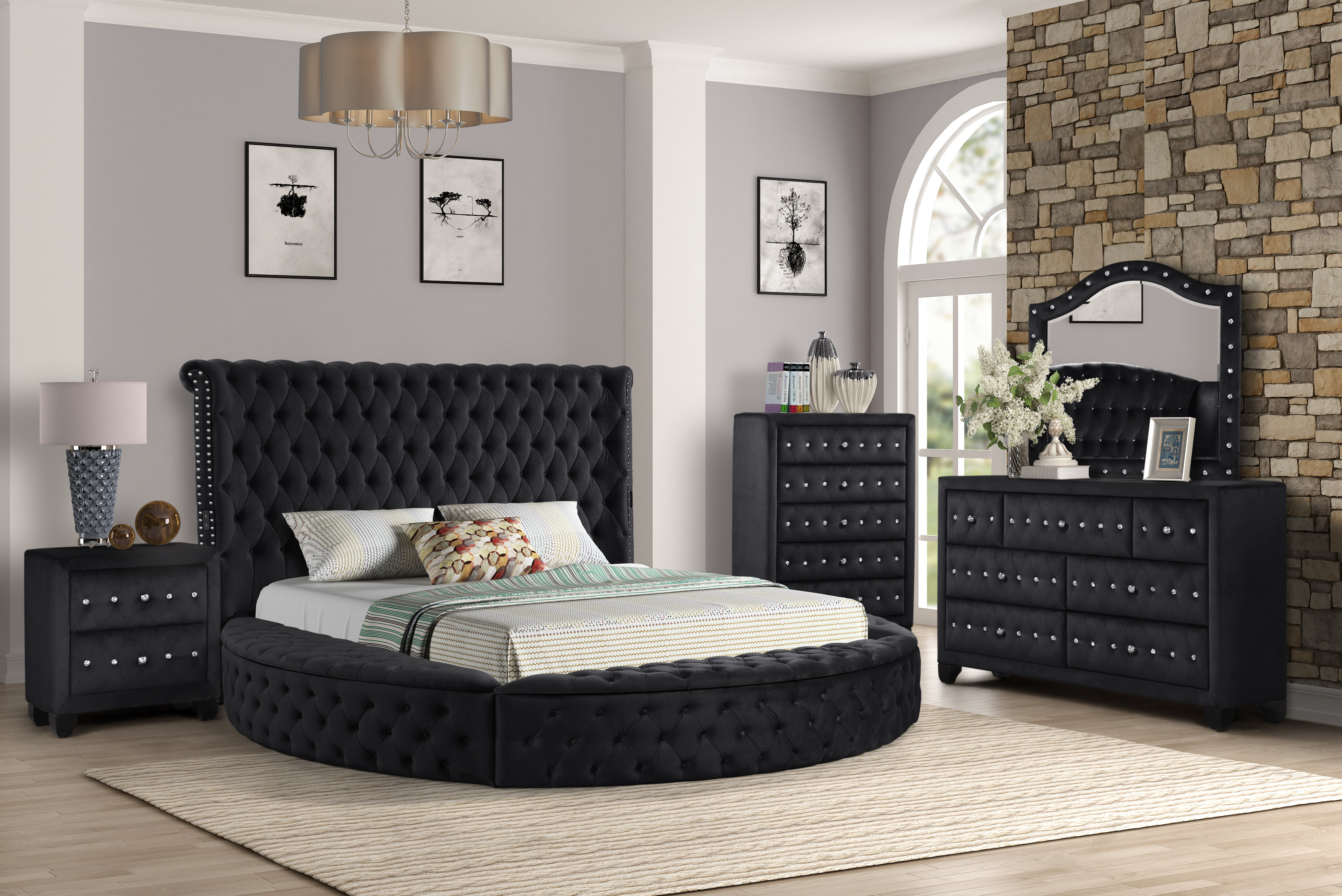 Adedimeji 5 Piece Bedroom Set