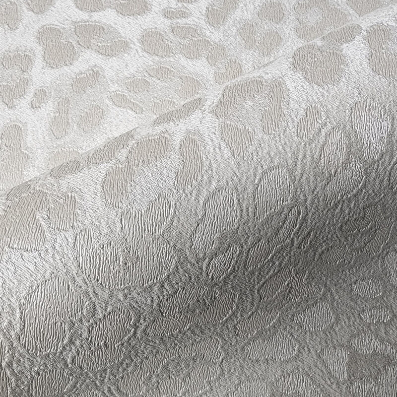 Peau de guépard léopard blanc cassé