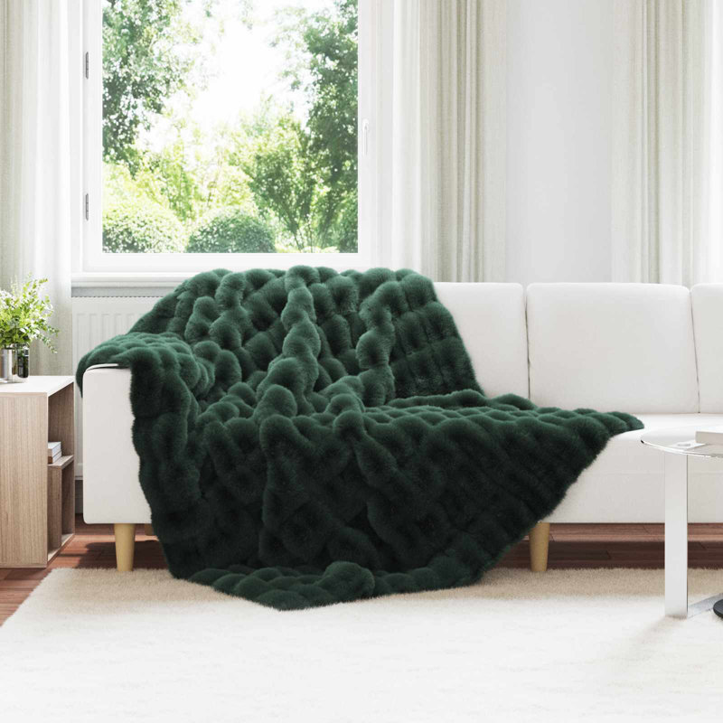 6-36 Blanket, 150cm x 220cm, Dark Green