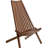 Folding Solid Wood Relax Chair - Easy To Fold And Store, Fits Indoor & Outdoor Stylish Wood, Ergonomic Design, In Style Anywhere