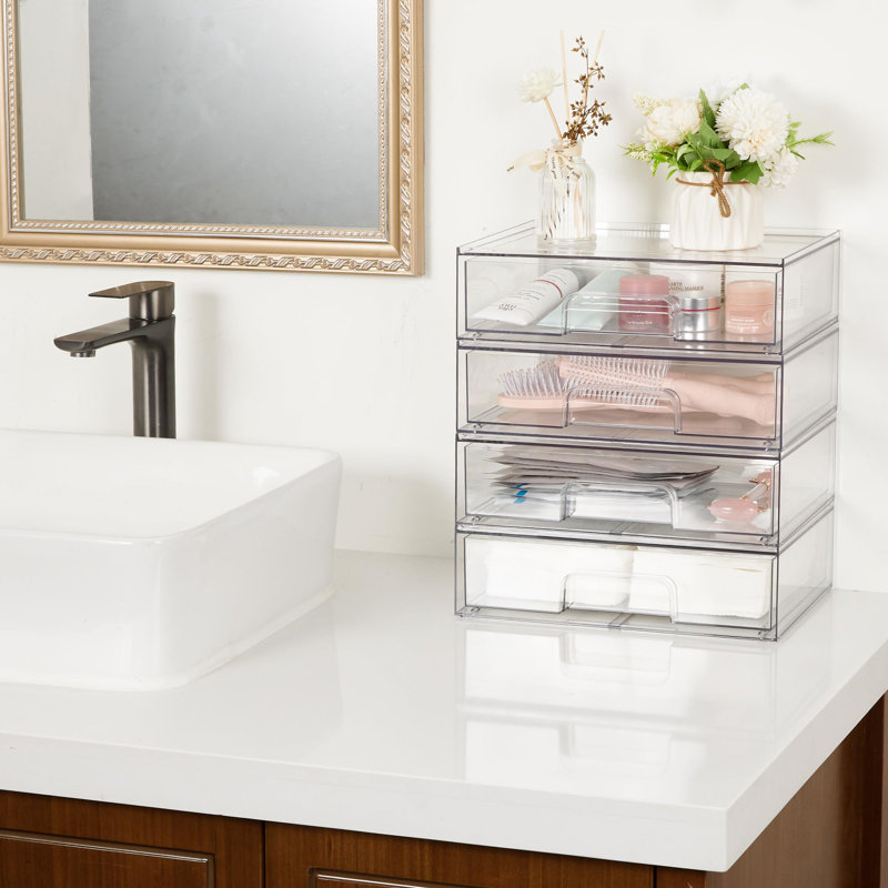 2 Drawer Stackable Drawer