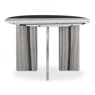 Round Dining Table Panda Marble