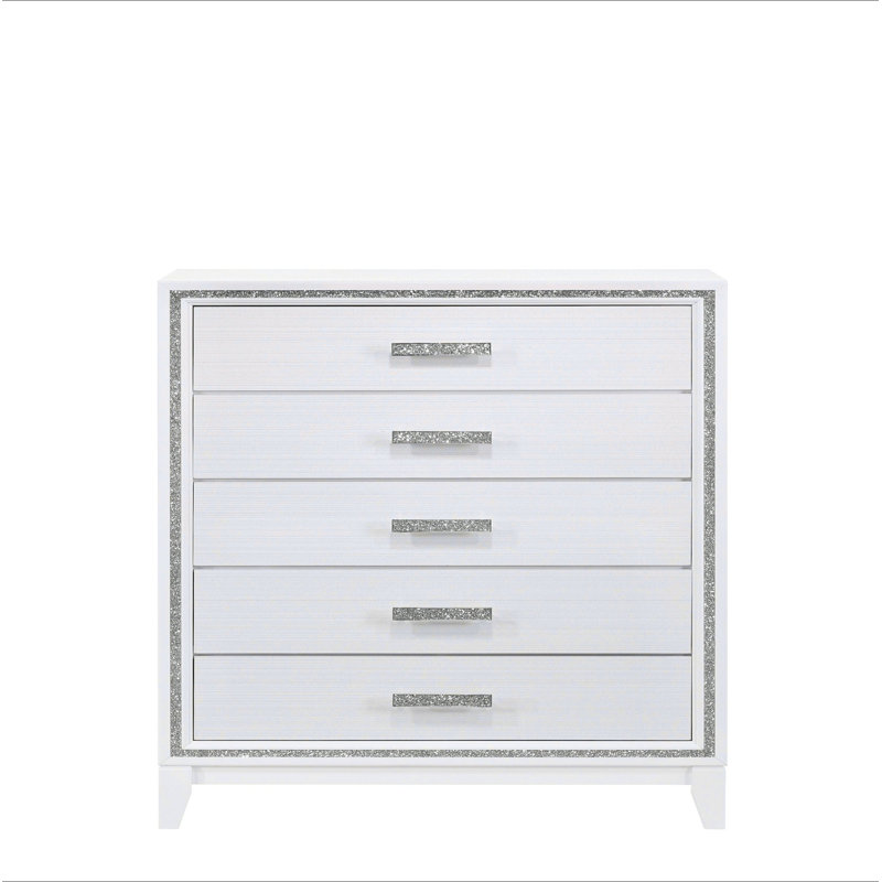 Commode blanche Haiden, Blanc