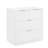 Forever 4 Drawer Dresser with Changing Top and Interlocking Drawers - Classic Collection, Bianca White