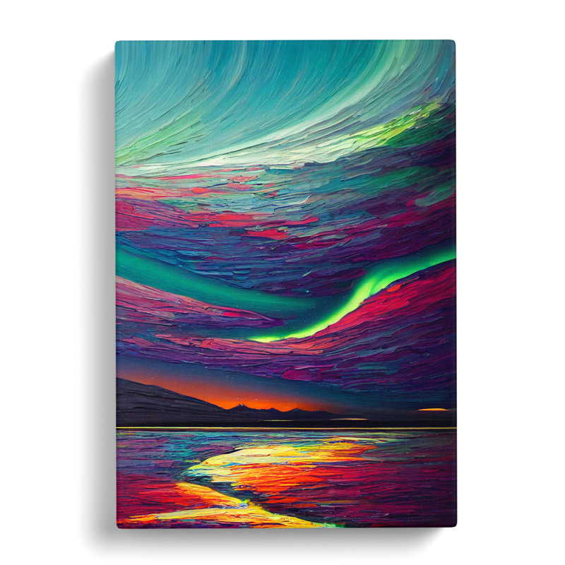 Northern Lights Vol.5 - Wrapped Canvas, 60cm H x 40cm W x 3cm D