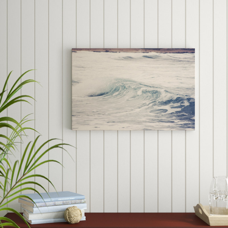 « ocean wave 2 », photographie sur toile, H 20 po x l 30 po