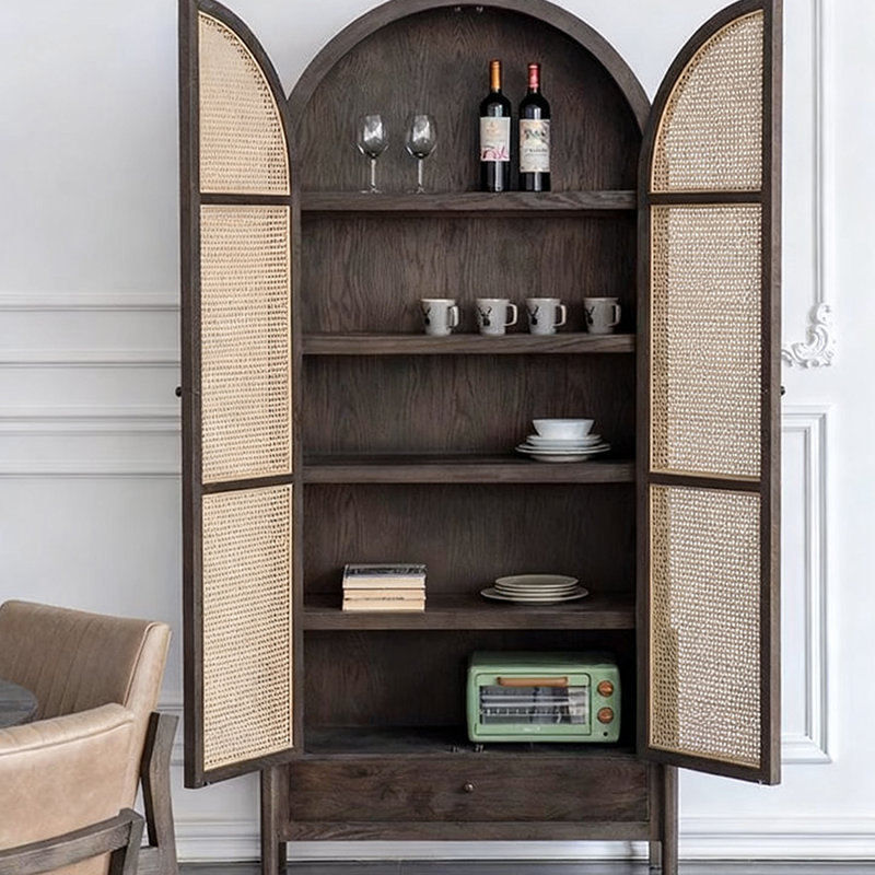 Bibliothèque luxueuse de style français