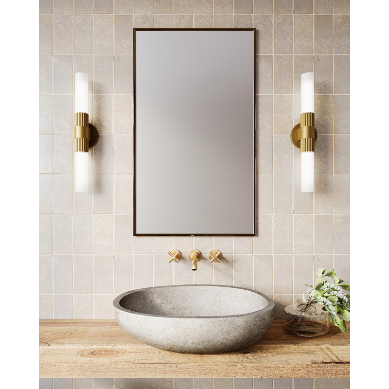 Rue Steel Wallchiere, Brushed Gold
