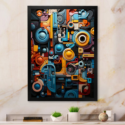 " Opt Art Chromatic Fusion II "