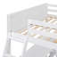 Lit double superposé au dessus d'un lit double avec bureau-1592762014