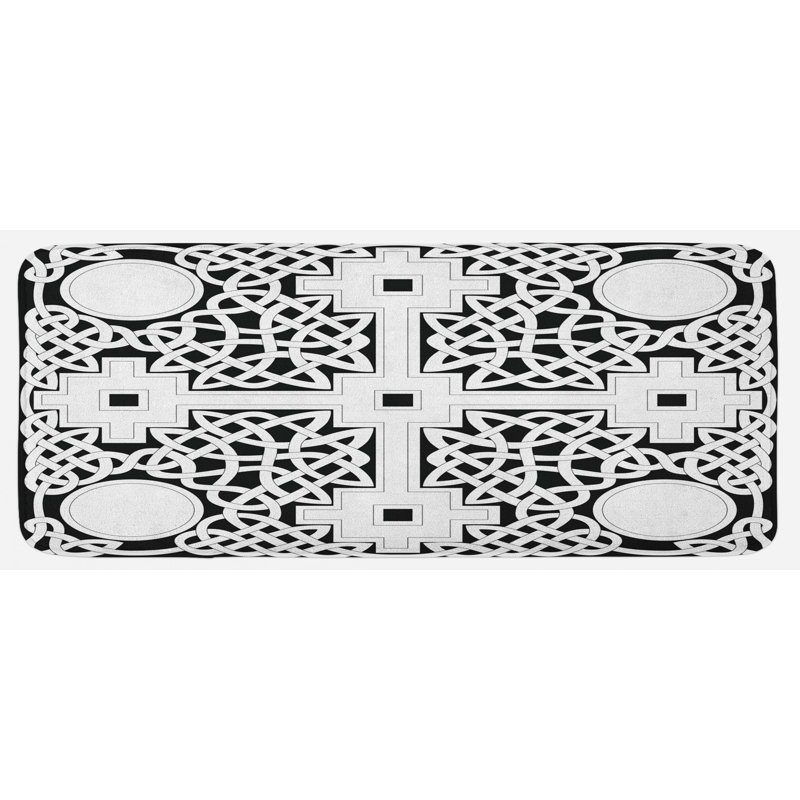 Modern & Contemporary Synthetic Kitchen Mat