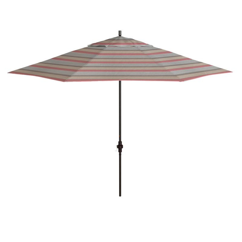 Sunbrella, Gris / orange rayé Sunbrella®