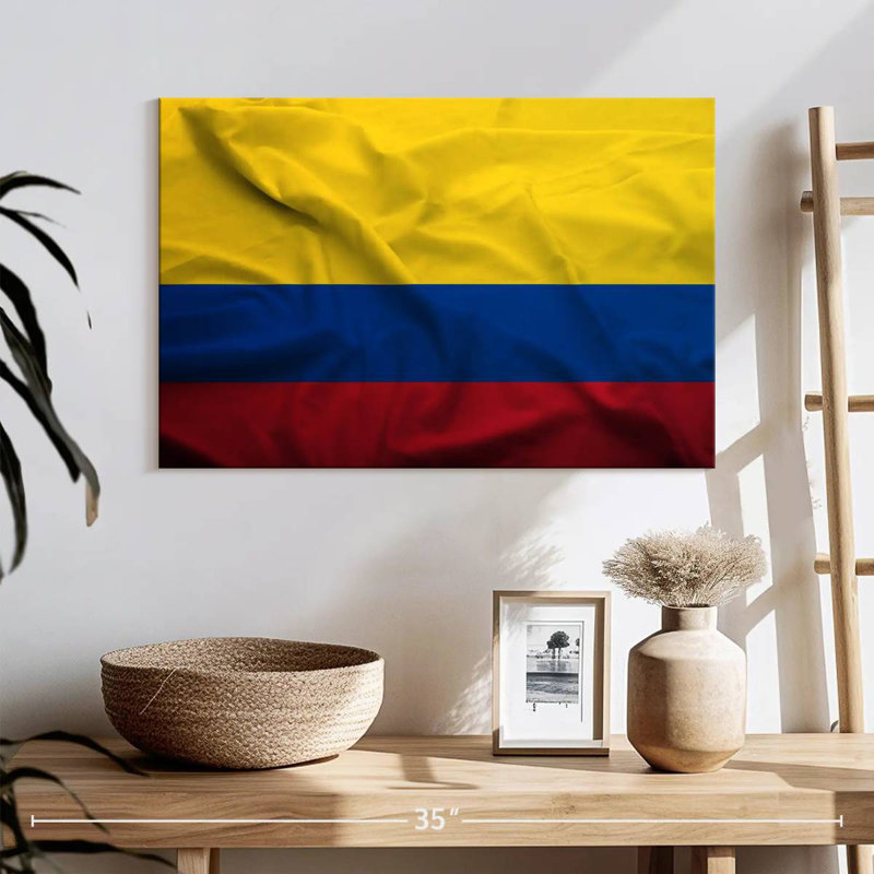 Borges Colombia Flag, 16" H x 24" W