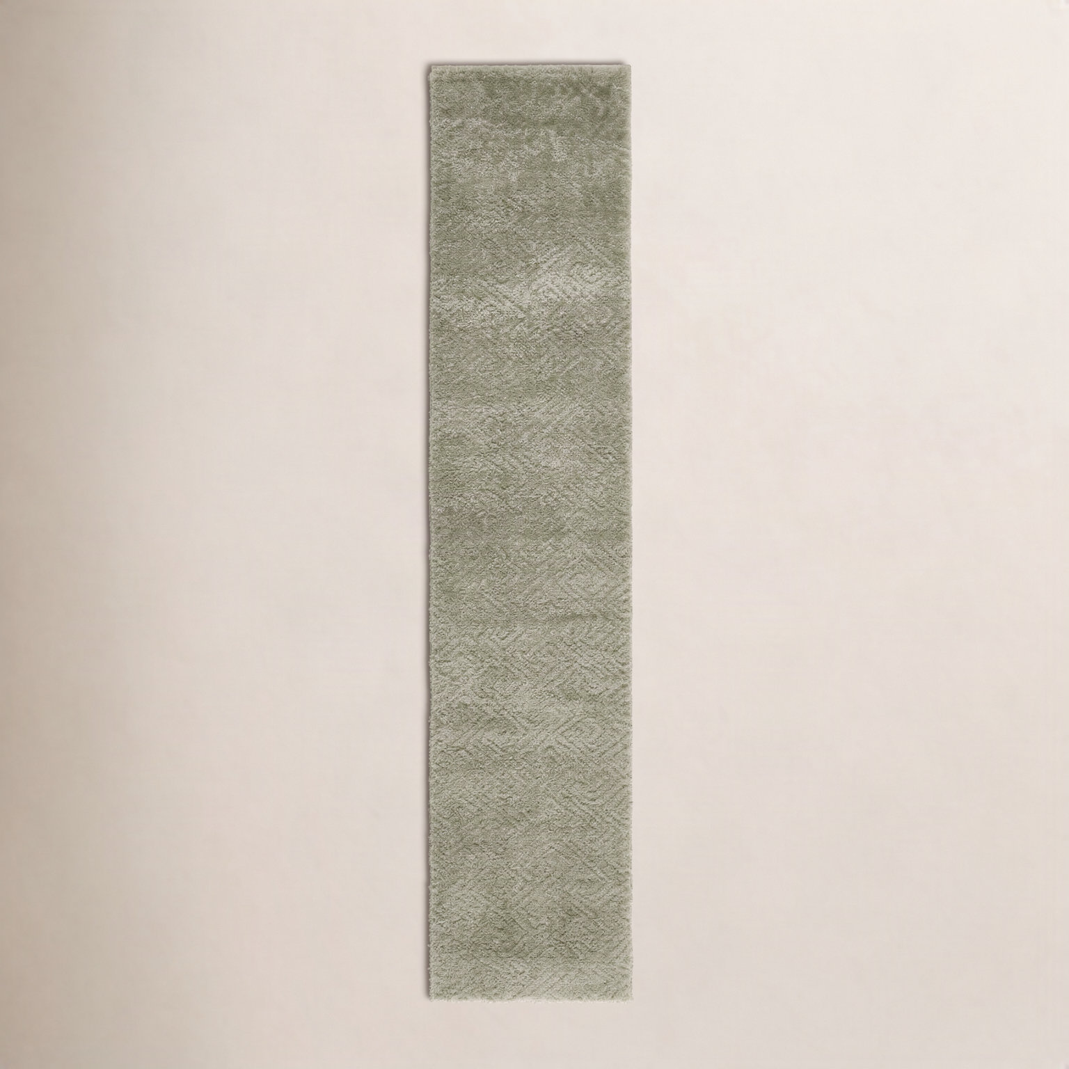Ninette Shag Performance Geometric Rug, Rectangle 2' x 5'