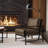 25.5" W Upholstered Armchair with Removable Seat & Back Cushion-90731531