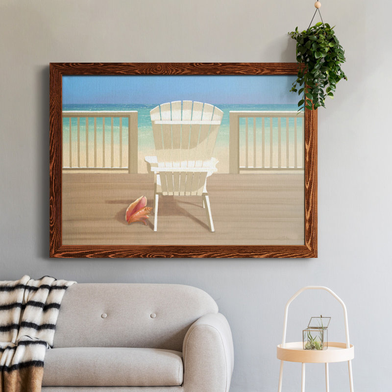 Siège de la rangée avant - Peinture sur toile encadrée, H 37,5 po x l 27,5 po x P 1,5 po, Érable