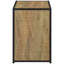 Banc de rangement pour chaussures avec armoire