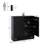 30-Pair Fluted Shoe Storage Cabinet-610655710