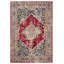 Tapis ivoire / rouge Hertzler-31131448