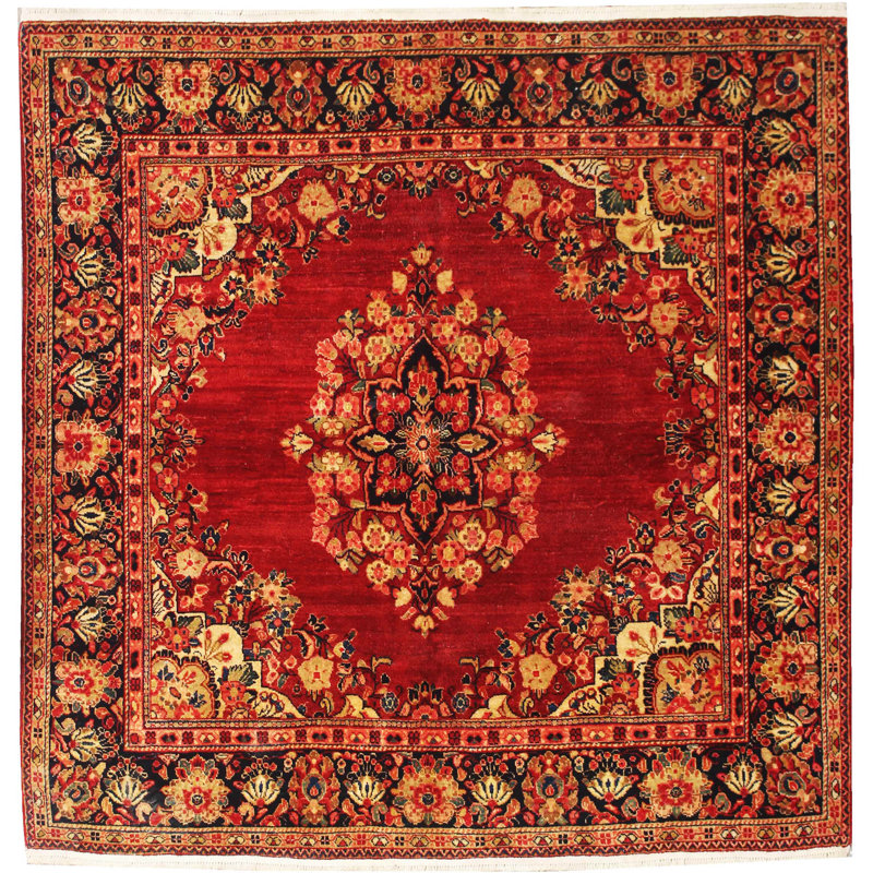 Alicija Oriental Hand Woven 152cm X 151cm Area Rug