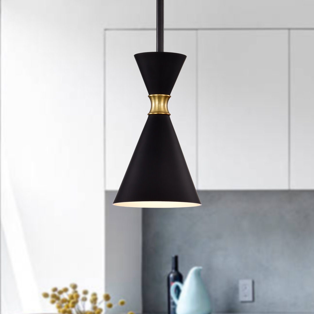Ardagh 9.5"H Dimmable Single Cone Pendant Corrigan Studio® Shade 