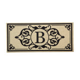 Cambridge Monogram Burlap Sassafras Switch Mat
