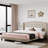 Gytle Wingback Bed-960364361-960364360