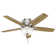 52" Donegan 5 - Blade Flush Mount Ceiling Fan with Pull Chain and Light Kit Included