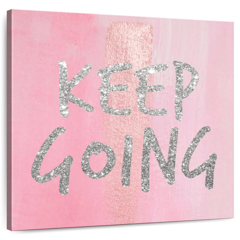 Tergel Keep Going III, H 10 po x l 10 po